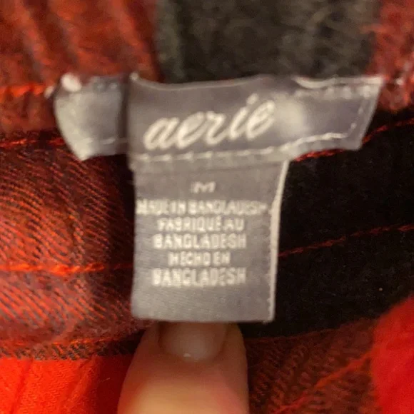 Aerie- plaid lounge pant - Picture 6 of 8